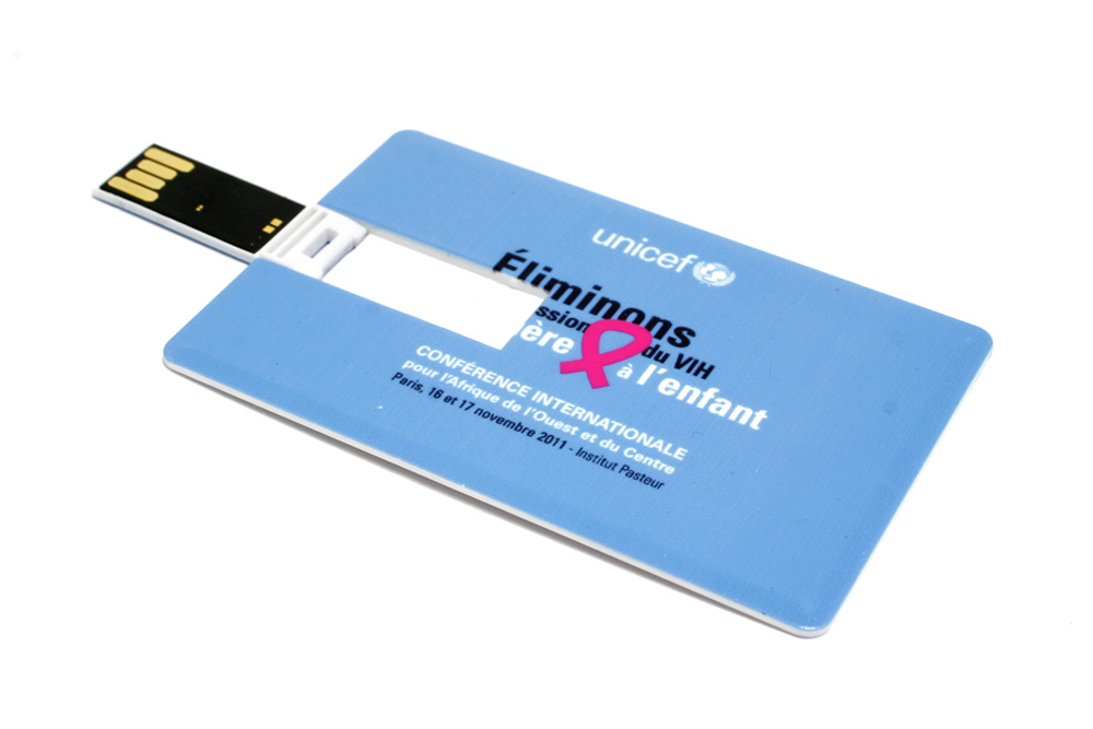 Cle USB Carte Affaire UNICEF